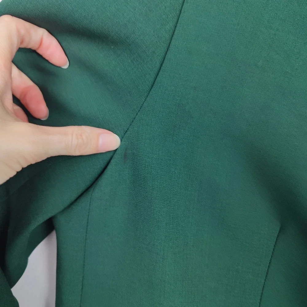The Frankie Shop Bea Blazer Pants Suit Set Womens‎ XS Green Minimalist Modern